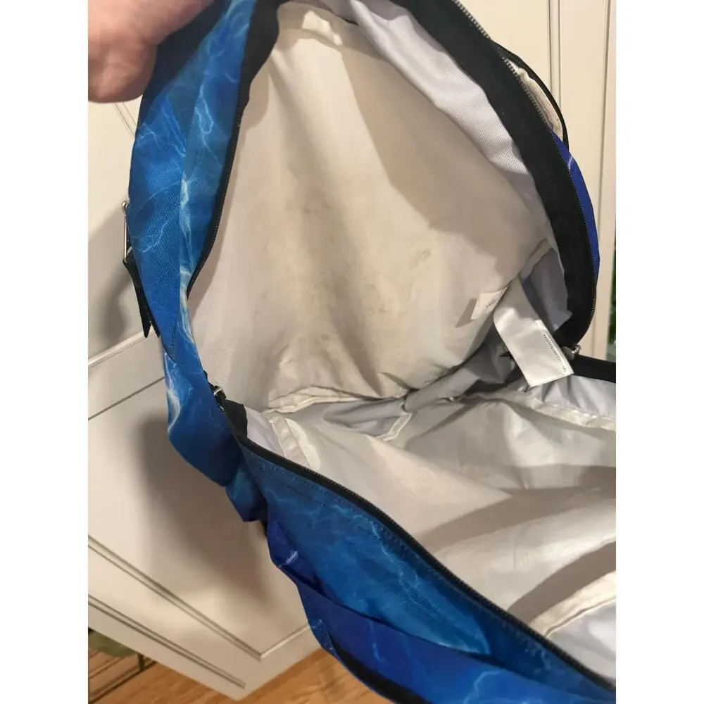 JanSport Big Student 17.5” Backpack Rare Lightning Blue Large JM